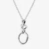 Collier avec pendentif en forme de cœur noué en argent sterling 100%, nouveauté, fabrication de bijoux à la mode pour femmes, cadeaux, livraison gratuite, 925