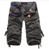 Taktisk kamouflage Camo Cargo Shorts Män 2020 Nya Mäns Casual Shorts Man Loose Work Shorts Man Militär Kort Byxor 29-42 CX200707