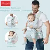Ergonomische Baby Carrier Baby Baby Hipeat Taille Carrier Front Facing Ergonomische Kangaroo Wrap Sling voor baby Reizen 0-36m
