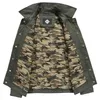 2020 printemps veste hommes marque Camouflage doublure coton vêtements d'extérieur hommes vestes et manteaux coupe-vent Bomber veste M-4XL1