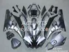 3ヤマハYZF-R6 YZF600 R6 06 06 2007 ABSプラスチックボディワークオートバイフェアリングキットカウリングカバーホワイトブラックレッド00