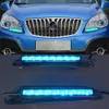 2pcs Pour Buick Encore Opel Mokka 2012 2013 2014 2015 LED d'éclairage diurne DRL Conduite lumière du jour lampe de signal Styling