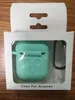 علبة السيليكون المحمولة لسماعات Airpods شحن Casing Apple Secrate Proof Proof With with Carabiner Strap4978499