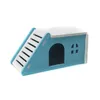 Bricolage italique petite maison de hamster Pet Hamster maisons lit Cage nid hérisson cochon d'inde château jouet bleu rose vert