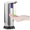 280ml Automatisk sensor Tvål Dispenser Flytande Tvål Dispensrar Rostfritt Stål Sensor Dispenser Portable Motion Aktiverad Dispenser CCA12218