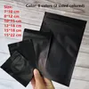 Plastic mylar bags Aluminum Foil Zipper Bag for Long Term food storage and collectibles protection 8 colors two side colored