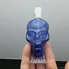 Mini Color skull glass water bottle Glass bongs Oil Burner Glass Water Pipe Oil Rigs Smoking Rigs Free