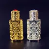 2019 горячей продажи 3мл Бронзовый Arabic Perfume Bottle Арабские Аттар Стеклянные бутылки Контейнер с Craft украшения