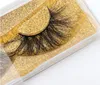 3D Mink Eyelashes 25mm Mink Long Mink 5d Dramatic Shicay Mink Lashes Handmade Handmale False Eye Makeup Maquiagem Ld Series