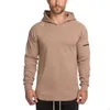 Mode män Bodybuilding Hoodies Gym Varumärke Kläder Män Hoody Side Zipper Casual Sweatshirt Mens Fit Hooded Jackor M-3XL