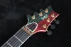 Anpassad privat Green Red Reed Smith Guitar Flame Maple Hollowbody II Guitar China Electric Guitar7297710