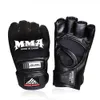 Al por mayor-Guantes Negro Medio dedo UFC Entrenamiento Combate Guante de boxeo Buena ventilación Guantes sudorosos atractivos y duraderos 27cw J