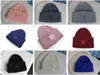 Volto sorridente Beanie / Skull Caps lavorato a maglia cashmere ispessimento caldo amanti genitori-bambino cappelli marea strada berretto di lana hip-hop Bambini adulti senza scatola