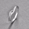 925 Sterling Silber Unendlichkeitsring Ewigkeitsring Kristall Freund Geschenk Endlose Liebe Symbol Mode Fingerringe für Frauen2394744