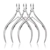 Nail Cuticle Nipper Cuticle Remover Nipper 1 Stks Roestvrijstalen Dubbelzijdige Vinger Dead Skin Push Nail Cuticle Pusher Manicure