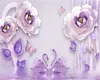 3d Wallpaper For Kitchen Flowery Fantasy Swan Lake Home Decor Living Room Bedroom Wallcovering HD Wallpaper