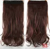 Hair Wefts Products High Temperature Silk Curling Clip Curtain Synthetic Hair Extensions Curly Clip Hair Curler