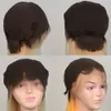 613 Blonde Korte Bob Kant Frontale Menselijk Haar Pruik Voor Vrouwen Braziliaanse Indische Maagd Menselijk Haar Ombre Kleur 10-20 inch