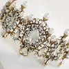 Bavoen Top Quality Elegant Retro Baroque Brides Hairbands Crown Nature Pearls Wedding Tiara Headpieces Prom Hair Accessories T19063581742