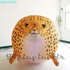 2.4 m mignon zèbre montré drôle gonflable gros zèbre intéressant Chubby Animal gonflage Flamingo