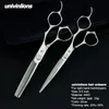 Univinlions 6-Zoll-Haarschneide-Friseur-Haarschere, professionelles Friseurscheren-Set, Janpan-Stahl-Friseurschere, geschnittene Salon-Rasiermesser-Werkzeuge
