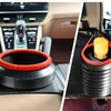 Auto Cestino Può Pieghevole 4L Auto Scatola di Immagazzinaggio RV Secchio Cestino Contenitore Cestino Accessori Auto Auto Per Auto