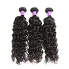 djup våg brasiliansk hår väver 100 obearbetade lockiga mänskliga hårförlängningar 3bunds brasilianskt mänskligt hår weft grossistpris