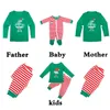 Christmas Pajamas Family Christmas Matching Clothes Family Pajamas Sets Father Mother Daughter Son Matching Outfits Letter TopStr5580625