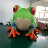 wholesale 3 m Length Giant Inflatable Frog With and Blower For Advertising Inflatable Park Stage or Decoration