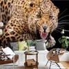 Stereo 3D personnalisée Personnalisation des animaux Tigre Photo Wallpaper Salon Chambre Paysage Design 3D Mural Papel De Parede