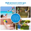 Водяной пистолет Squirt Blaster Soaker Пистолет Пластиковые игрушки для детей летом Плавательный бассейн Пляжная вечеринка Сувениры Водные военные игры Случайный Co3880093