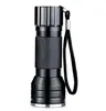 Portable nyckelring UV-ficklampa 21Light Light 395-400nm LED-ficklampor LINNERA TORCH Ultraviolet Lamp Blacklight Detector for Dog Urine Pet Stains och Bed Bug