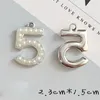 Strass Perle NO5 Bijoux Charmes pour Collier Bracelet Multistyle NO5 Bijoux À Réaliser Composants Accessoires En Gros Epacket Expédition