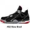 Beste Qualität New Bred 4 4 s Was Der Kaktus Jack Laser Wings Herren Basketball Schuhe Denim Blau Blass Citron Männer Sport Designer Turnschuhe 36-47