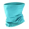 Equitação Silk Ice Mask verão Outdoor Sports Máscara à prova de vento à prova de poeira respirável lavável filtro solar Biking Turban Lenços IIA141