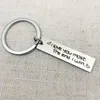 سلسلة مفاتيح المجوهرات المخصصة I Love You More The End I Win INCHALL Stains Stail Charm Keyring Valentines Day Gift زوجة الزوجة هدية 3833991