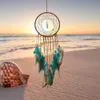 Handmade Dream Catcher Feathers Decoration for Car Wall Hanging Room Home Decor Hanging Dreamcatcher Wind Chimes Pendant Lapacz6974572