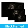 Black Lion Pictures Wall Decor Simple Art Animes HD Print op canvas olieverfschilderij - klaar om te hangen - ingelijst