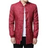 Fashion-2019 Senior New Fashion Man Windbreaker Mężczyzna Casual Kieszonkowy Czarny Solidna Kurtka Bombowiec Mężczyzna Harajuku Przycisk Retro Mody Kurtka