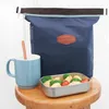Açık Öğle Yemeği Çantası Piknik çantası Öğle Kılıfı Carry Tote Konteyner Isıtıcı Soğutucu Çanta Naylon Saklama Poşetleri