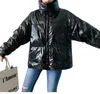 Mode Windjacke Dicken mantel Frauen Winter Mäntel Lange Hülse Grundlegende Bomber Dünne frauen Jacke Weibliche Jacken Outwear