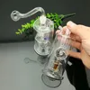 Bong per pipe da fumo Fabbricazione Narghilè soffiato a mano Classico filtro silenzioso Bottiglia di fumo per acqua di mulino a vento in vetro