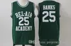 14 Will Smith Jerseys The Fresh Prince 25 Carlton Banks Jersey Basketbal Bel Air Academy Movie Retro Basketbal Geel Zwart Groen Shirt