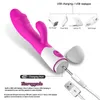 USB-oplaadbare 30 snelheid konijn vibrator voor vrouwen vagina clit stimulator av stick g spot vibrator dildo volwassen seksspeeltje voor vrouwen T200517