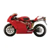 Motorcykel sida Non-Slip klistermärken Bränsletank Frostat skyddsplatta Kroppsvattentät Film för Ducati 03-06 749 03-06 999