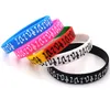 Free Shipping 50PC New Design Classic Logo Music Note Silicone Wristband Bracelet for Student Multicolor Hot!