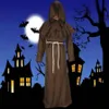 Halloween Dorosłych Mężczyźni średniowiecznych mnisi Kreator Cosplay Halloween Kostiumy dla Mężczyzn Dorosłych Religijne Godfather Party Wizard Z Kapturem ROBE RRA2072
