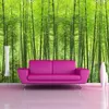Обращение природа пейзаж зеленый бамбук лесной фото росписи индивидуальные размеры 3d обои для стены гостиная телевизор диван фоновый оформление стены