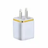 5V 2.1+1A Dual USB AC Travel US Wall Charger EU US Plug Dual Charger For Samsung Galaxy HTC Smart Phone Adapter