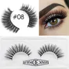 Mink rzęsy Naturalne Długie 3d Norek Fałszywe Rzęsy 3D Mink Lashes Hand Madeup Makeup False Lashes Extension Narzędzia 12 Styl